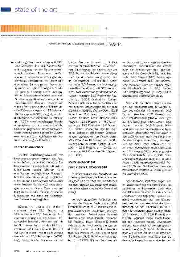 Vorschauseite 6: Stationäre Rauchertherapie