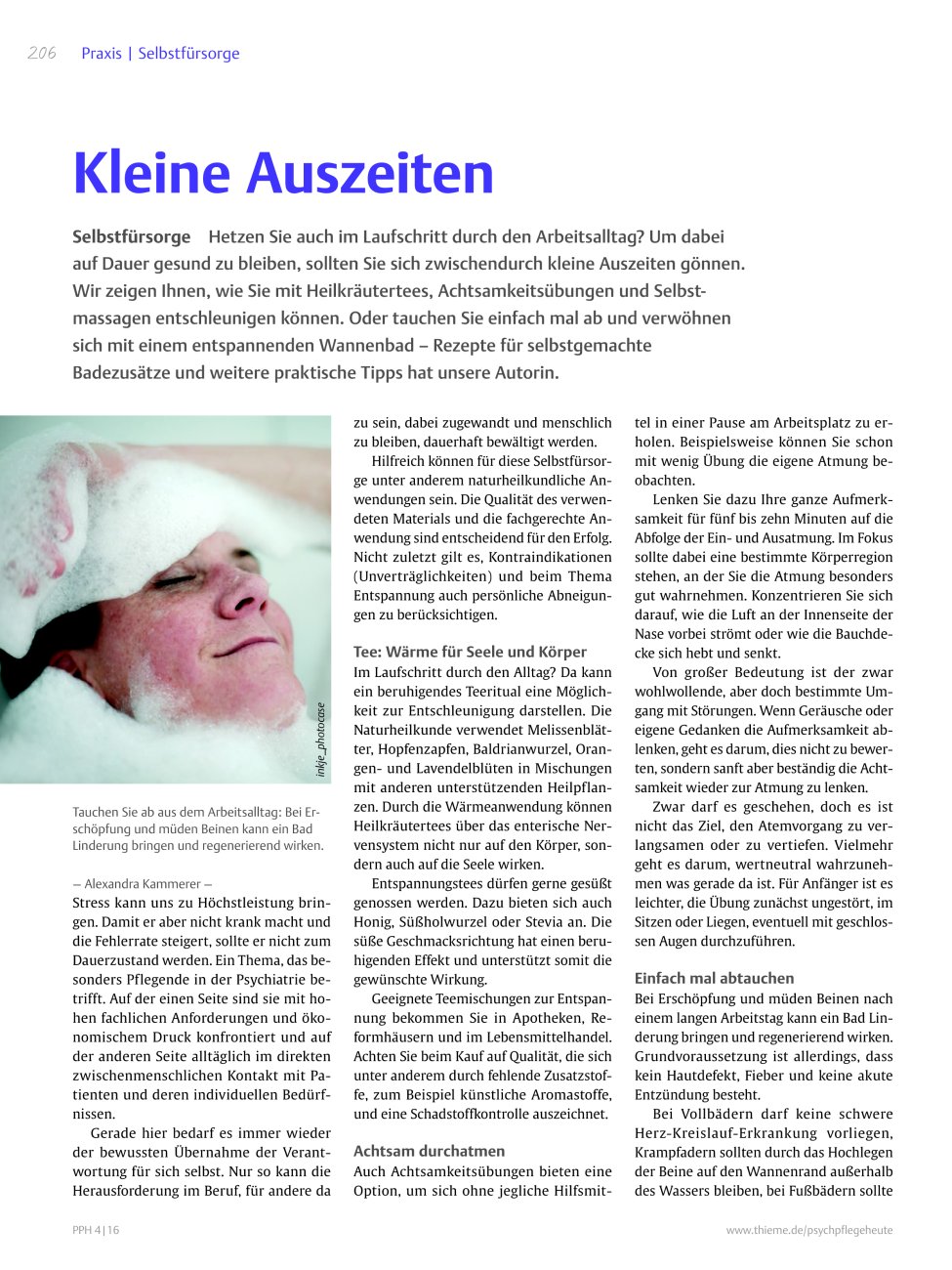 Vorschauseite 1: Kleine Auszeiten