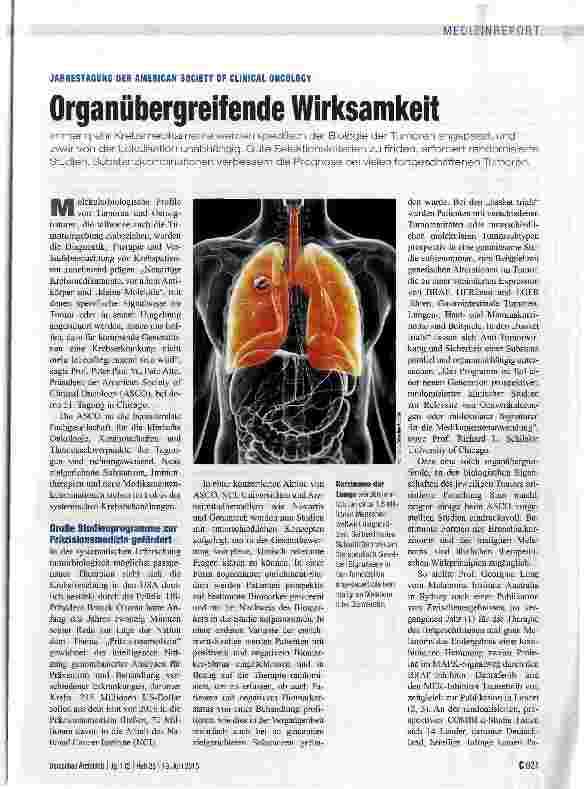 Vorschauseite 1: Organübergreifende Wirksamkeit