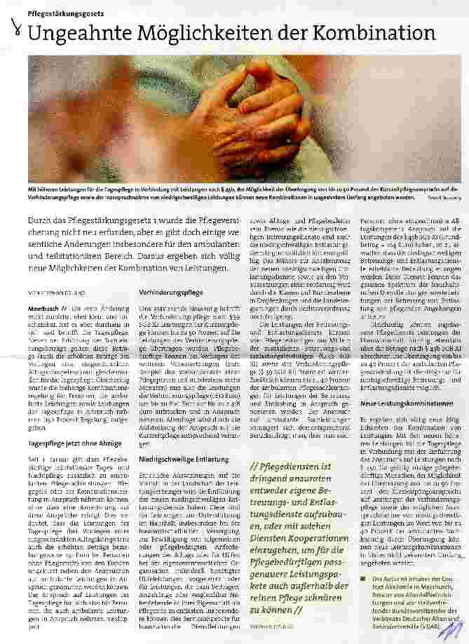Vorschauseite 1: Ungeahnte Möglichkeiten der Kombination
