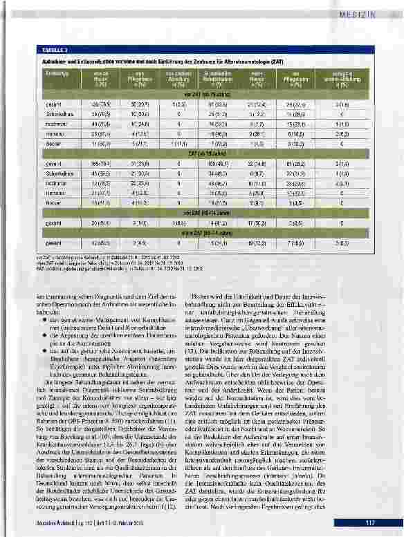 Vorschauseite 5: Evaluation eines Versorgungskonzepts für die Alterstraumatologie