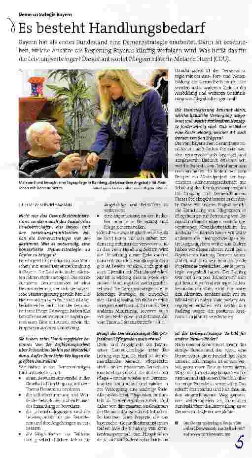 Vorschauseite 1: Es besteht Handlungsbedarf