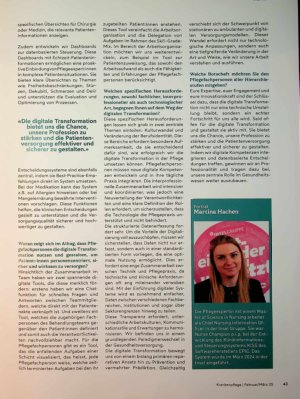 Vorschauseite 2: Wie digital ist Pflege heute?