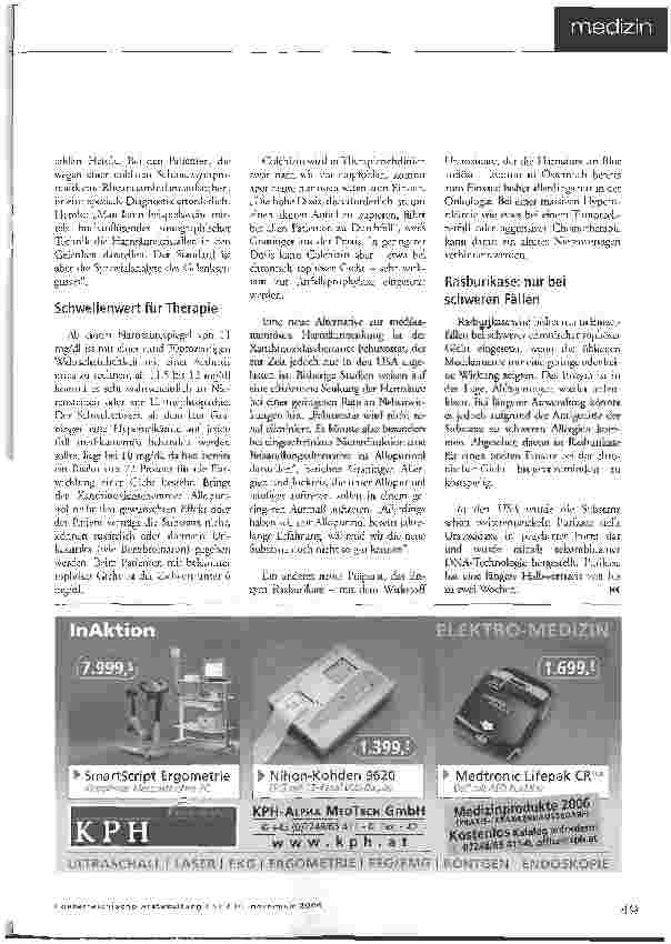 Vorschauseite 2: Hyperurikämie - Ab wann Medikamente?