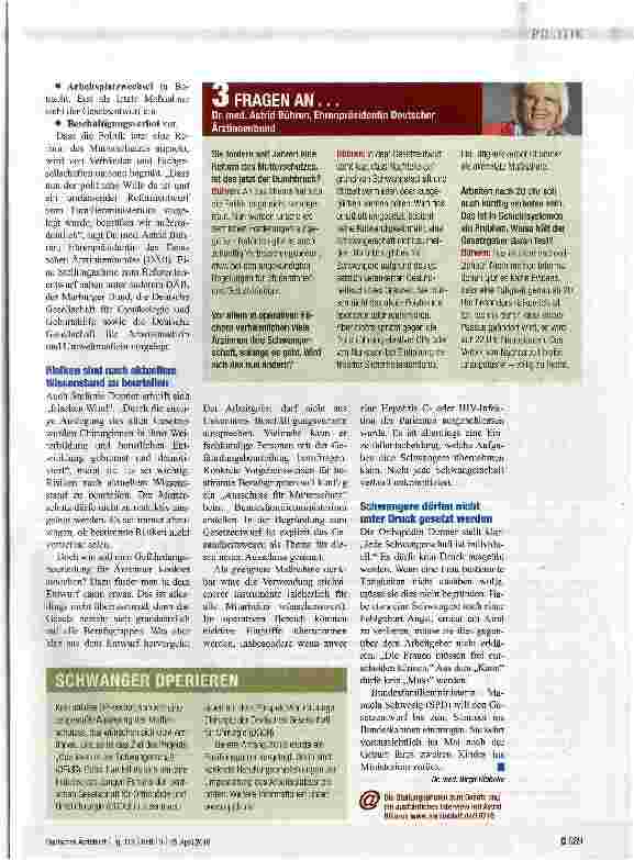 Vorschauseite 2: Die lang ersehnte Reform