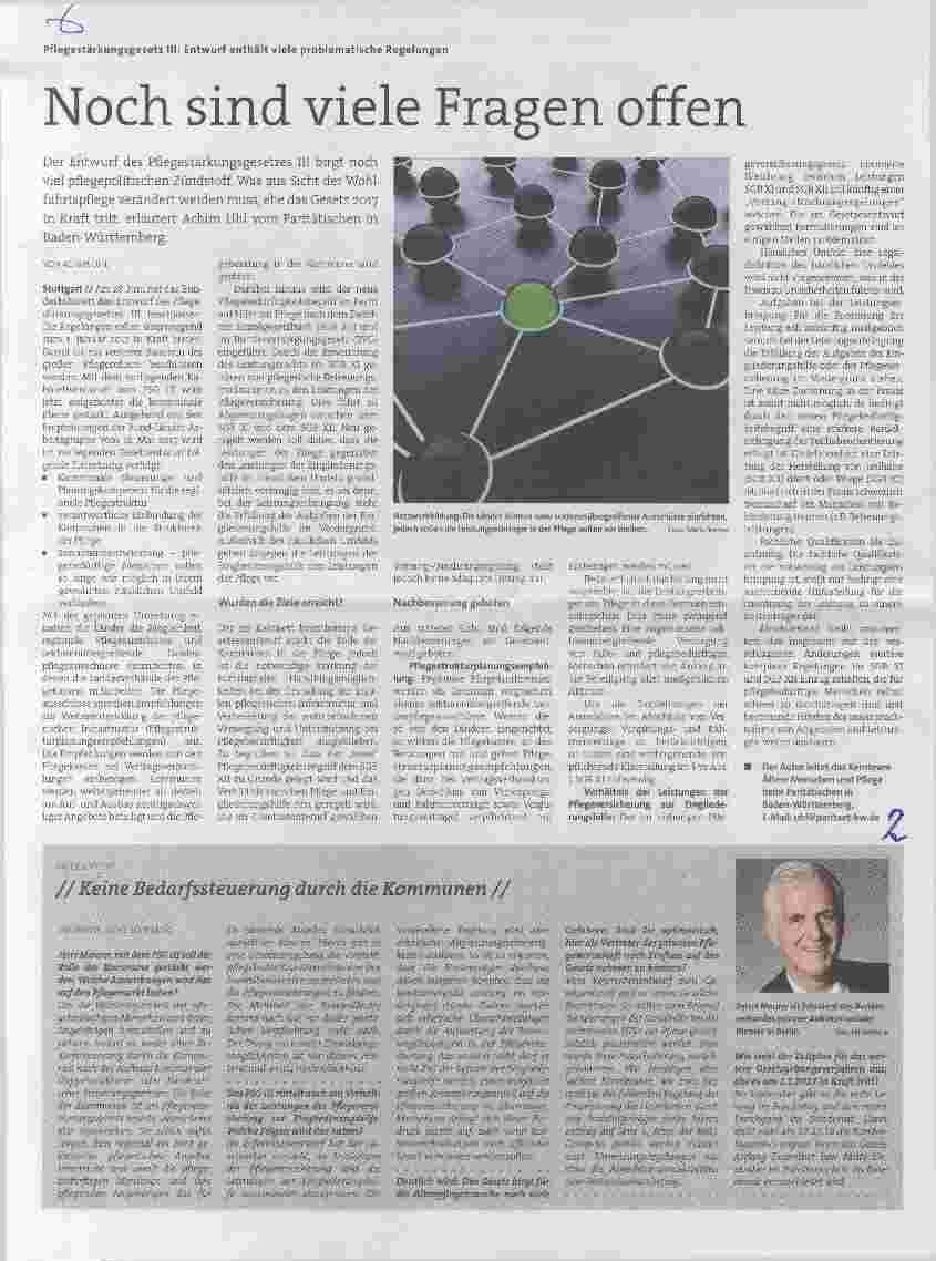 Vorschauseite 1: Noch sind viele Fragen offen