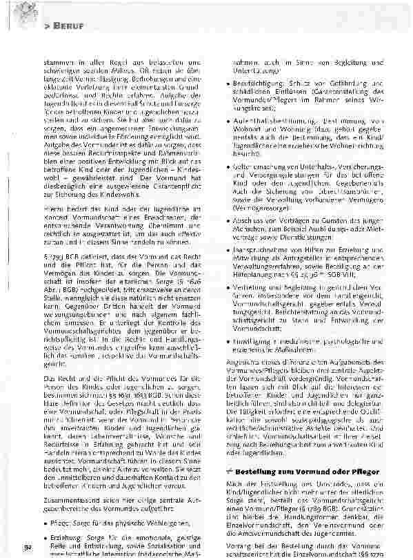 Vorschauseite 3: Vormundschaft für MinderjährigeEin Aufgabenfeld im Aufbruch