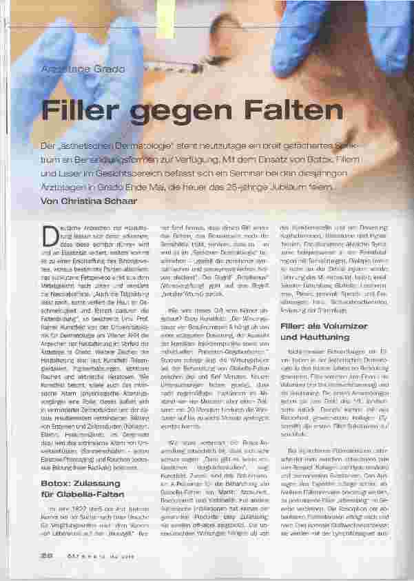 Vorschauseite 1: Filter gegen Falten