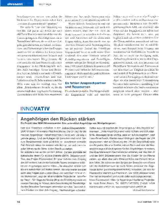 Vorschauseite 2: Die Chance nicht vertun