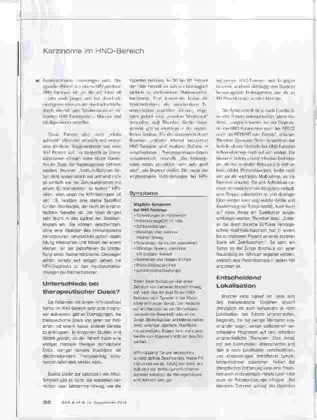 Vorschauseite 2: HPV als Hauptverursacher