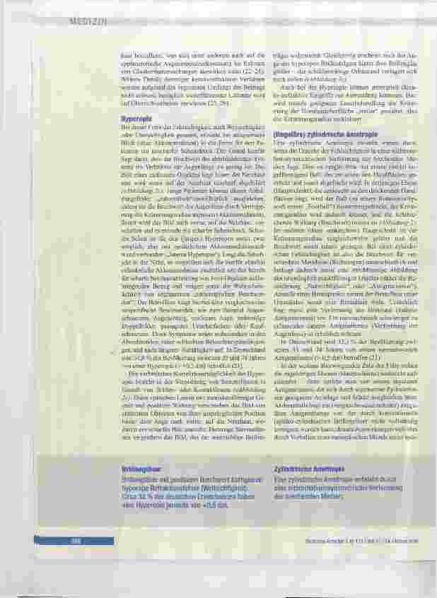 Vorschauseite 6: Refraktionsfehler