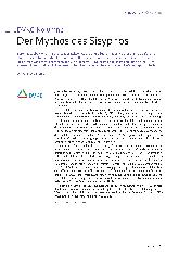 Vorschauseite 1: Der Mythos des Sisyphos