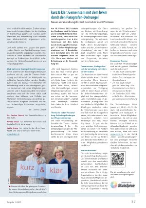 Vorschauseite 2: Bundestagswahl, Hilfsmittel & Gemeinsam durch den Paragrafen-Dschungel