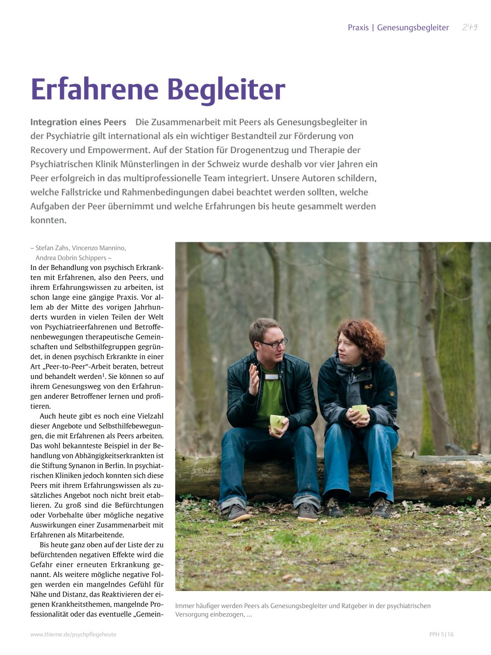 Vorschauseite 1: Erfahrene Begleiter