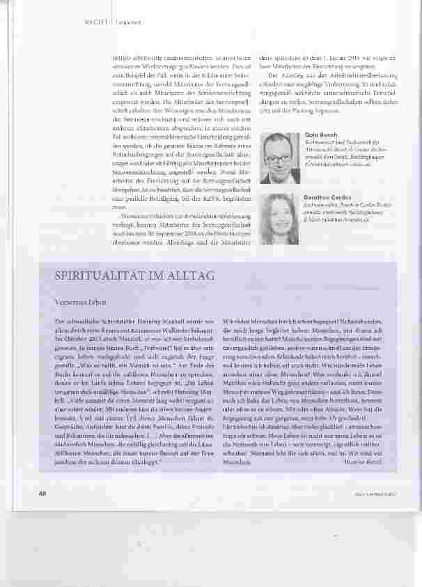 Vorschauseite 4: Reform der Leiharbeit