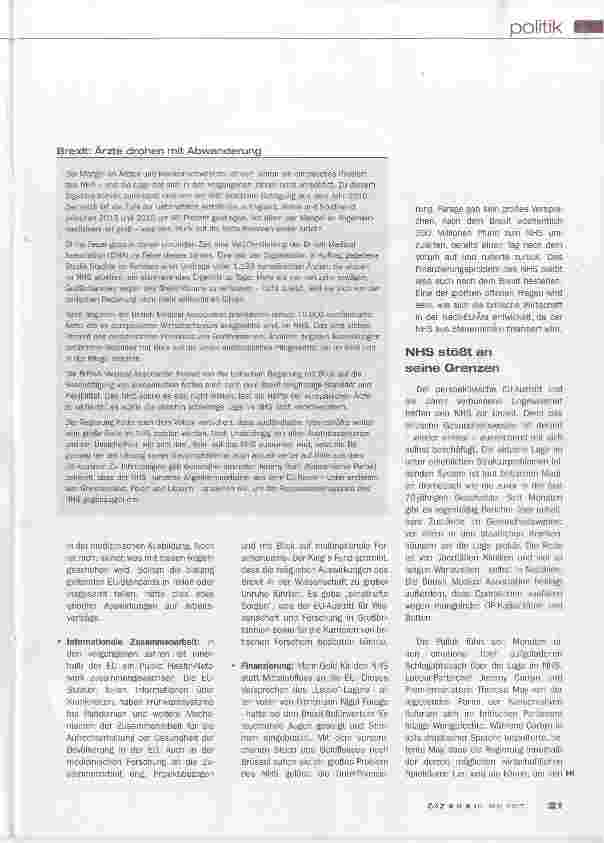 Vorschauseite 2: Prognose schwierig