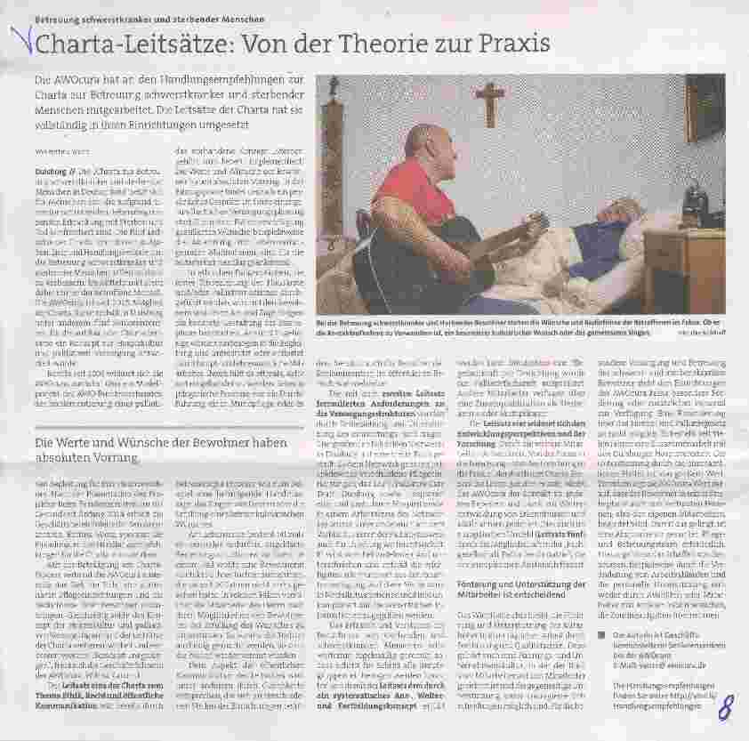 Vorschauseite 1: Charta-Leitsätze: Von der Theorie zur Praxis