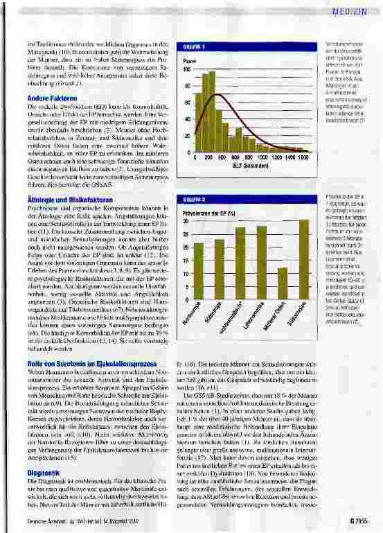 Vorschauseite 3: Einführung in die Diagnostik und Therapie der Ejaculatio praecox