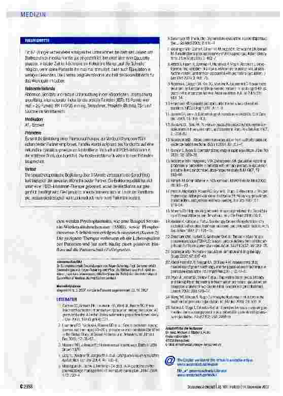 Vorschauseite 6: Einführung in die Diagnostik und Therapie der Ejaculatio praecox