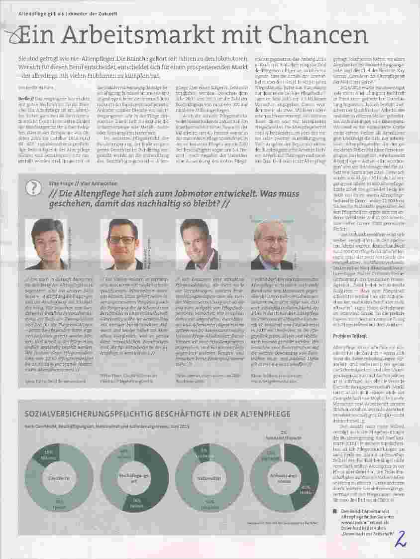 Vorschauseite 1: Ein Arbeitsmarkt mit Chancen