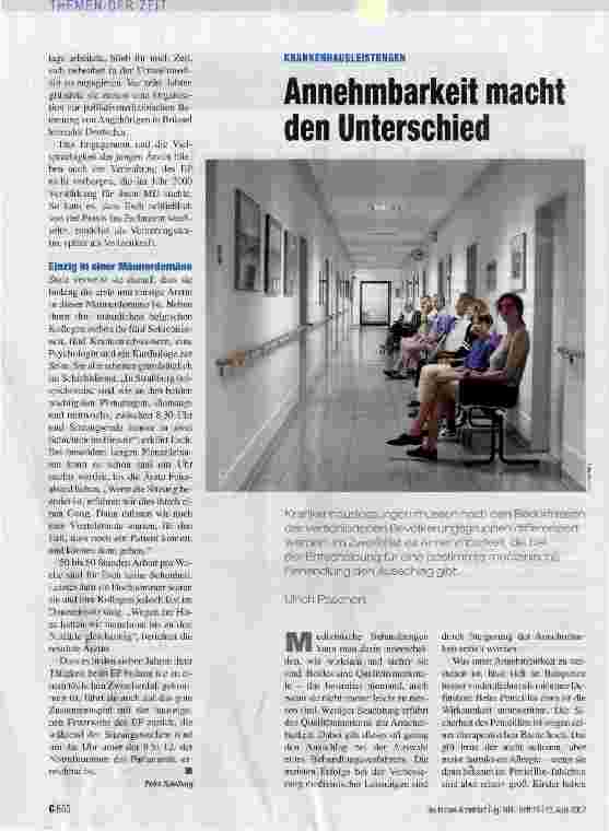 Vorschauseite 1: Annehmbarkeit macht den Unterschied