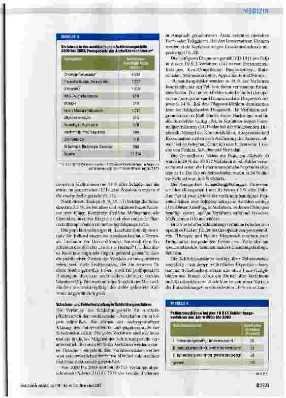 Vorschauseite 3: Medizinische Daten und Qualitätsmanagement