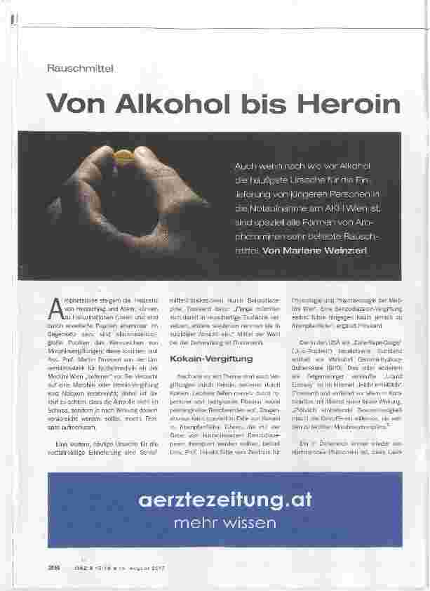 Vorschauseite 1: Von Alkohol bis Heroin