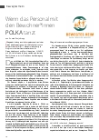 Vorschauseite 1: Wenn das Personal mit den Bewohner*innen POLKA tanzt.