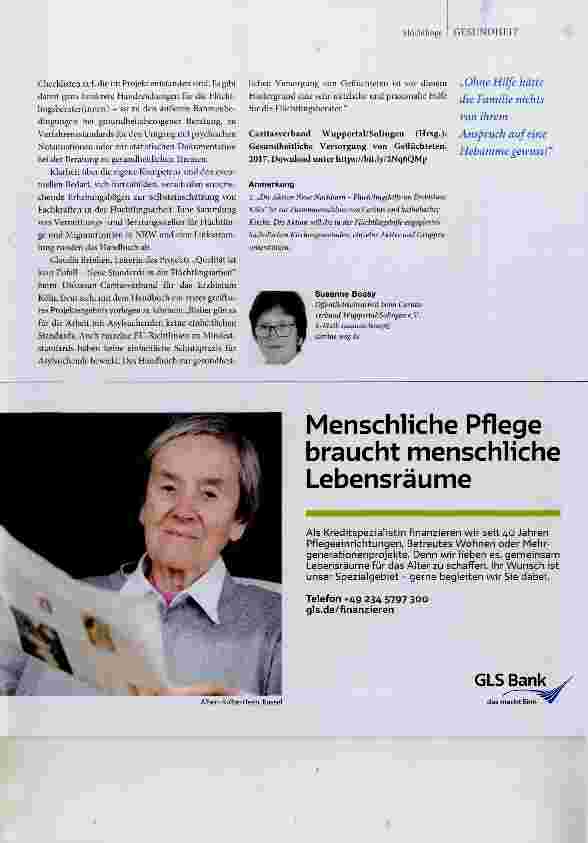 Vorschauseite 3: Ein Wegweiser für Geflüchtete im Gesundheitswesen