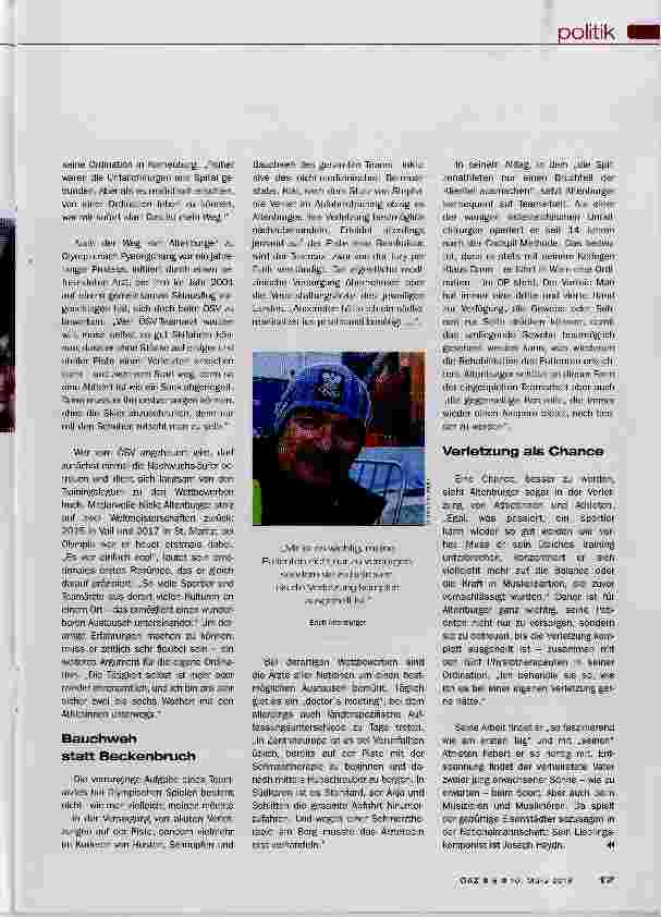 Vorschauseite 2: Man fiebert immer mit