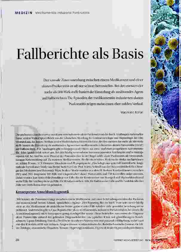 Vorschauseite 1: Fallberichte als Basis