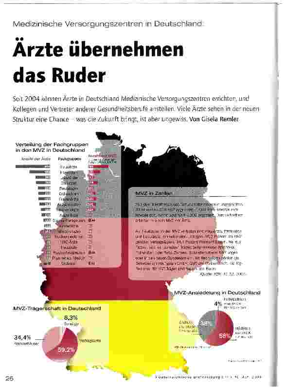 Vorschauseite 1: Ärzte übernehmen das Ruder
