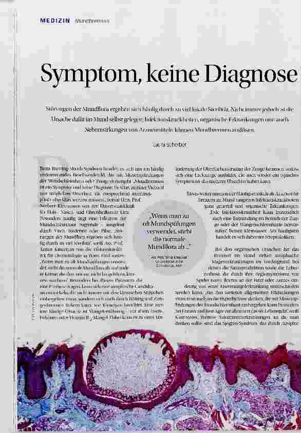 Vorschauseite 1: Symptom, keine Diagnose