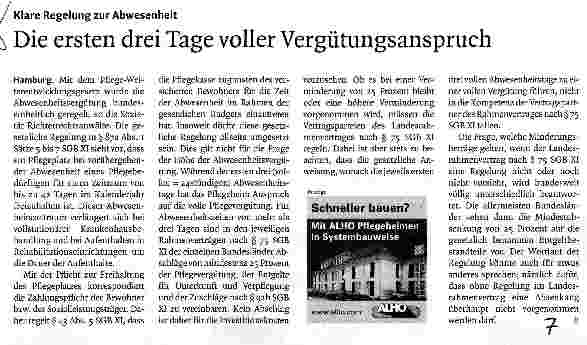 Vorschauseite 1: Die ersten drei Tage voller Vergütungsanspruch