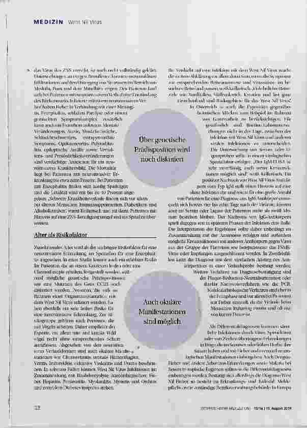 Vorschauseite 3: Mit der Stechmücke auf Vormarsch