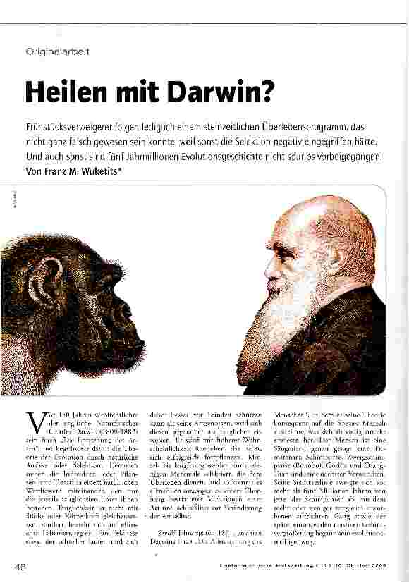 Vorschauseite 1: Heilen mit Darwin?