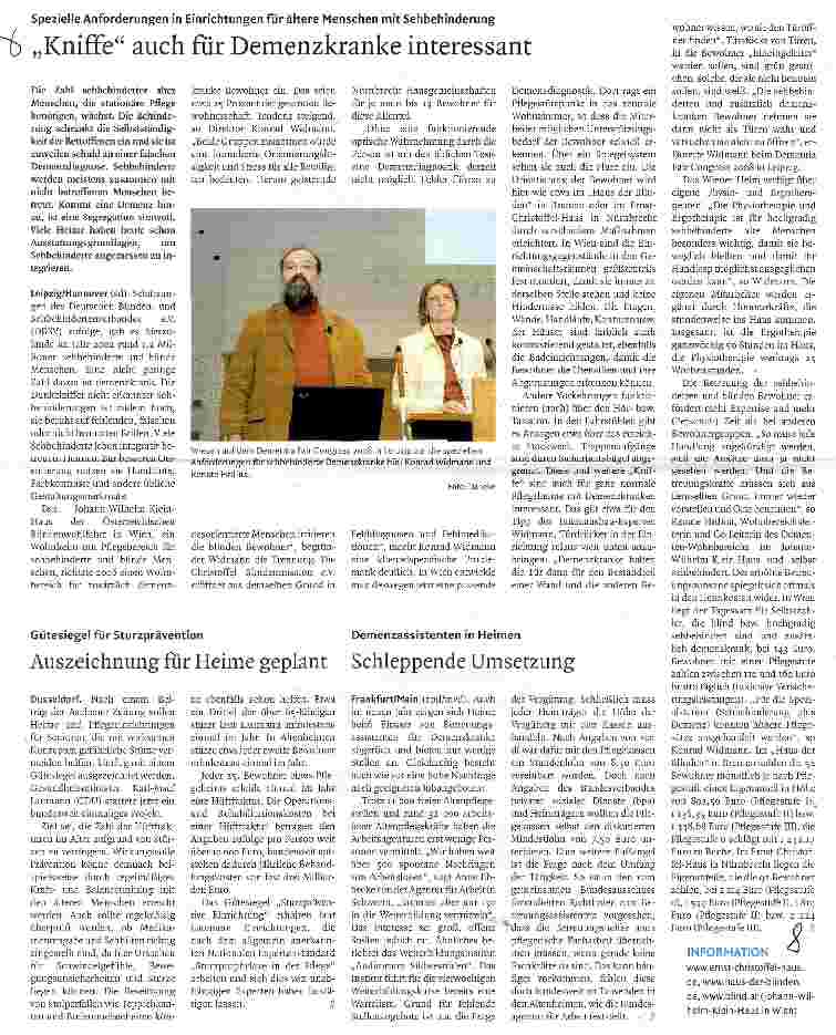 Vorschauseite 1: „Kniffe auch für Demenzkranke interessant