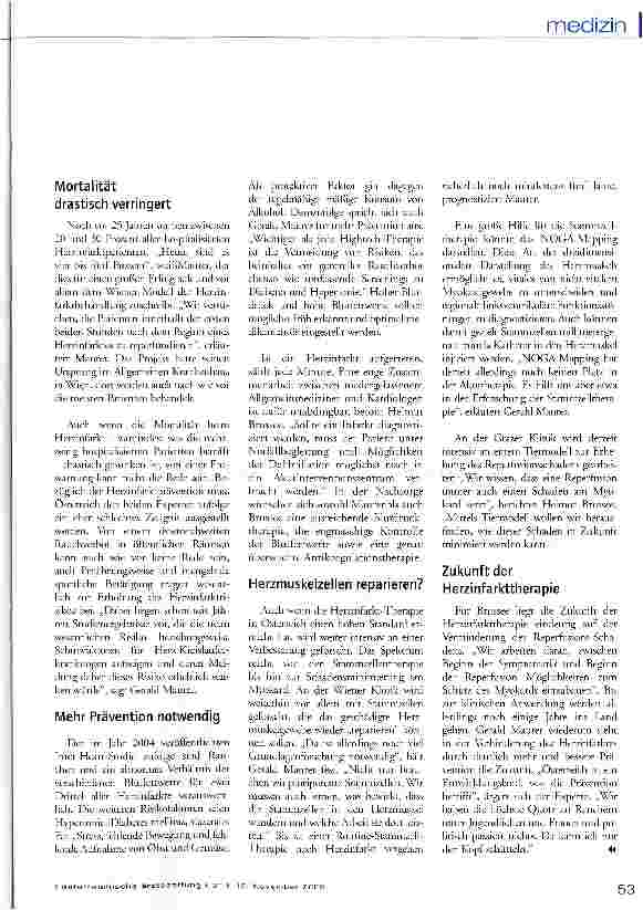 Vorschauseite 2: Mehr und bessere Prävention