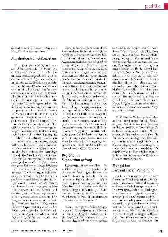 Vorschauseite 2: „Leben mit Vergessen