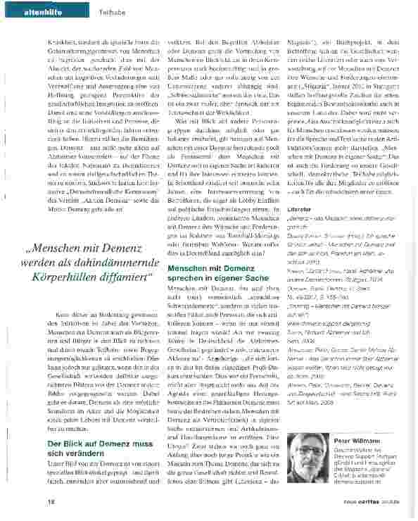 Vorschauseite 3: Was wissen wir eigentlich über Alzheimer-Demenz? Nicht viel!