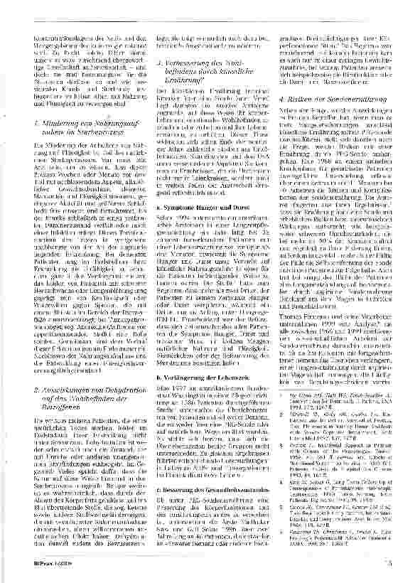 Vorschauseite 2: Wollen Sie, dass der Mensch, den Sie betreuen, verhungert?