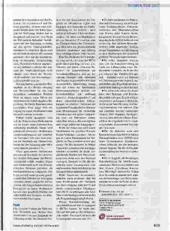Vorschauseite 3: Die Gesamtevidenz sollte berücksichtigt und bewertet werden