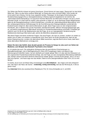 Vorschauseite 5: Interview mit Volker Lipp
