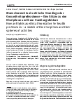 Vorschauseite 1: Menschenrechte als ethische Grundlage der Gesundheitsprofessionen – Eine Skizze zu den Disziplinen und ihren Handlungsfeldern