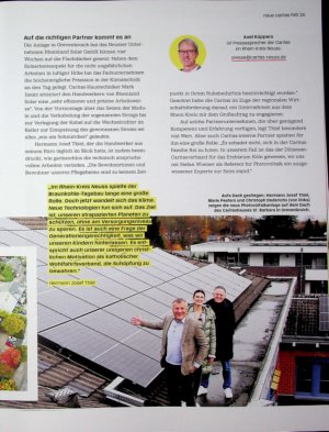 Vorschauseite 2: Neusser Caritas zapft den Himmel an