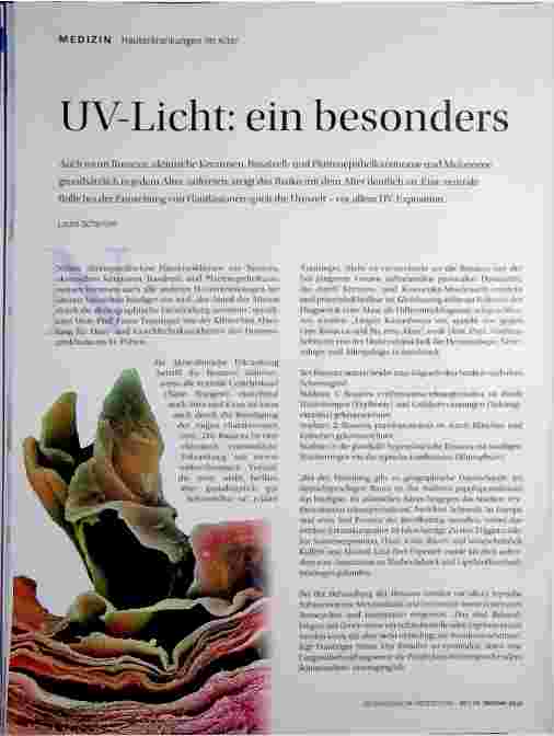 Vorschauseite 1: UV-Licht: ein besonders wichtiger Einflussfaktor
