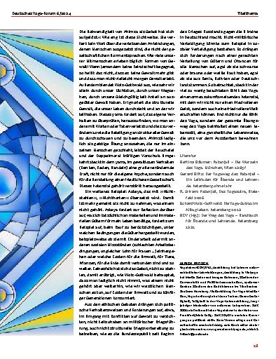 Vorschauseite 4: Yoga – Beziehung zur Welt