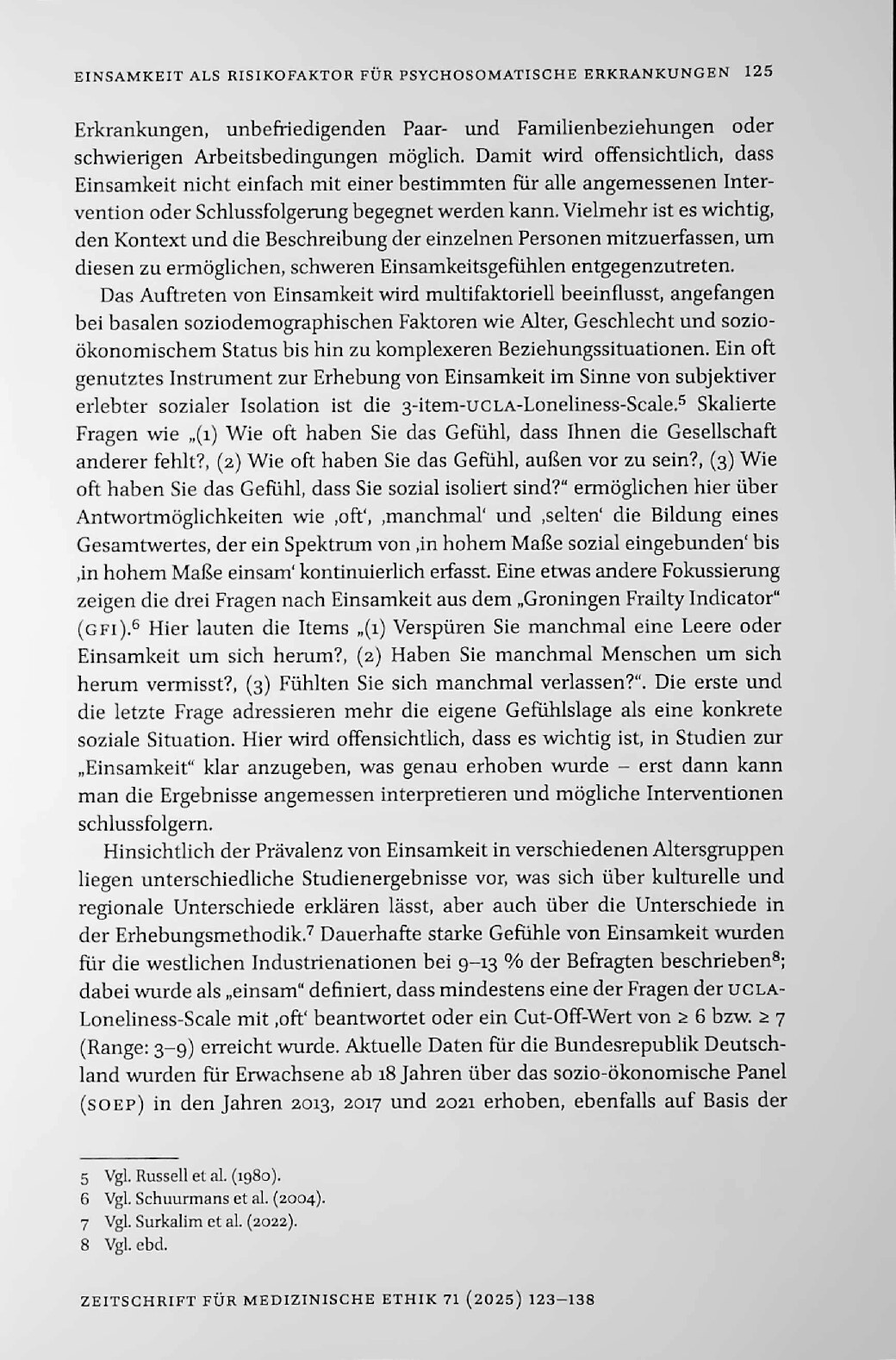Vorschauseite 3: Einsamkeit als Risikofaktor für psychosomatische Erkrankungen und erhöhtes Sterberisiko