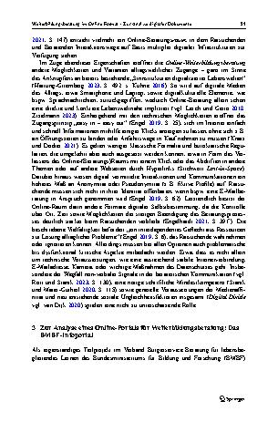 Vorschauseite 5: Weiterbildungsberatung im Online-Format – Zur Analyse digitaler Dokumente