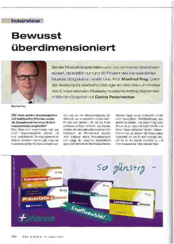Vorschauseite 1: Bewusst überdimensioniert